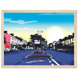 Castleisland Kerry Kingdom art illustration